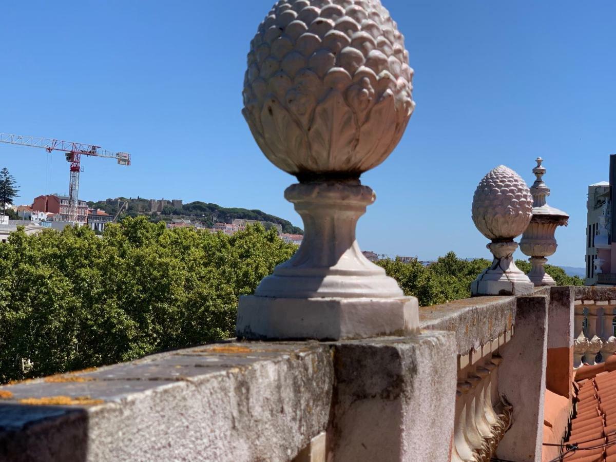 リスボンPenthouse With A View In The Centreアパートメント エクステリア 写真
